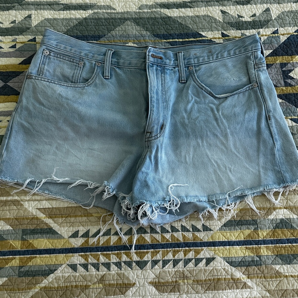 Madewell relaxed denim Shorts